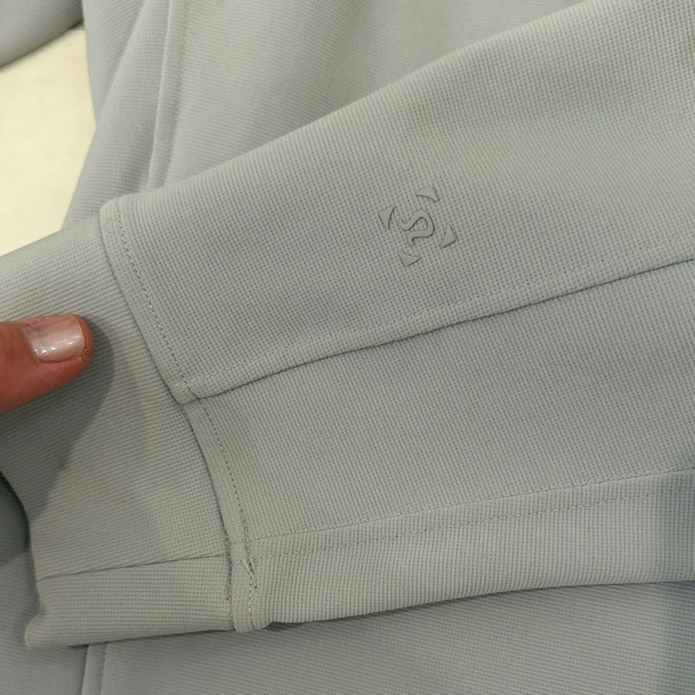 lululemon athletica Light Gray Full-Zip Jacket - Picture 3 of 7
